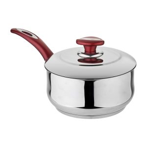 Casserole Inox EXPRESS+ couvercle (Acc.Rouge)
